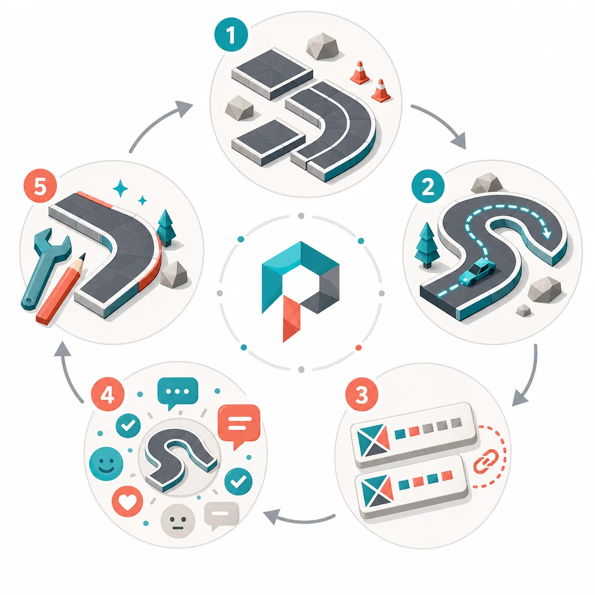 Editorial track-sharing feedback loop